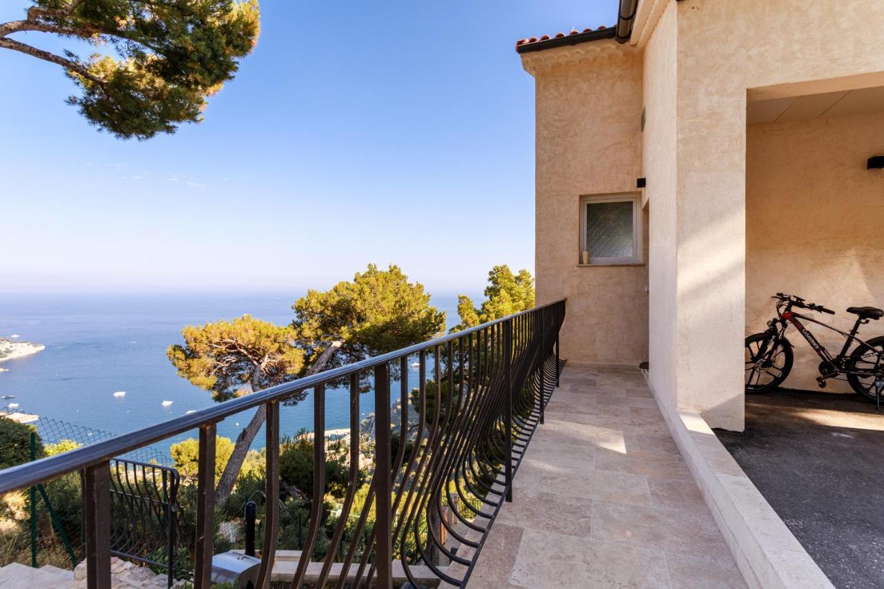 Sea View Apartment Between Nice And Monaco - 2 Вильфранш-сюр-Мер Экстерьер фото