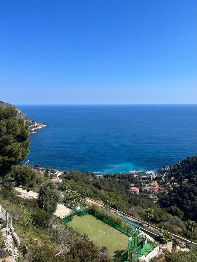Sea View Apartment Between Nice And Monaco - 2 Вильфранш-сюр-Мер Экстерьер фото